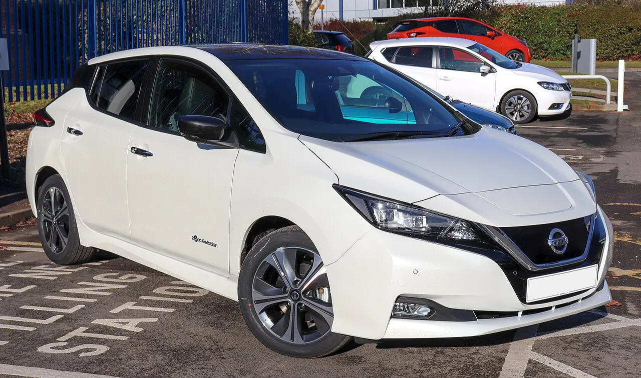 Nissan Leaf, pogled od spredaj